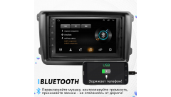 Магнитола для VOLKSWAGEN, SEAT, SKODA Android Wi-Fi GPS +камера