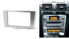 Переходная рамка для Toyota Avensis 2002 - 2008 серебристый