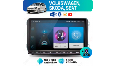 Магнитола для Volkswagen, Seat, Skoda (Android, Wi-Fi, GPS)