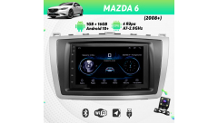 Магнитола для MAZDA Android Wi-Fi GPS +камера